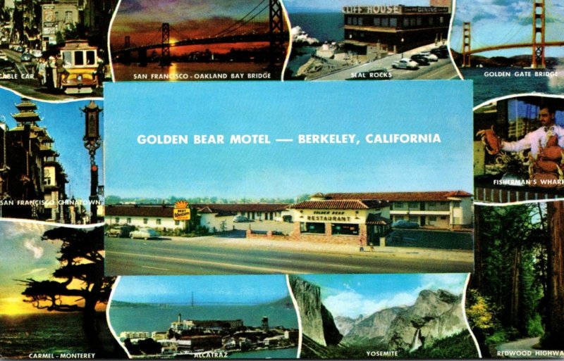 California Berkeley The Golden Bear Motel Restaurant & Coffee Shop