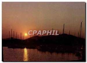 Modern Postcard The French Riviera Sunset