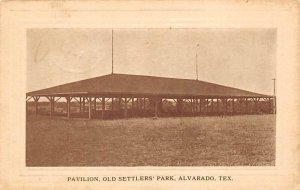 Pavilion Old Settlers Park  - Alvarado, Texas TX  
