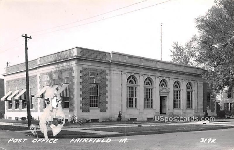 Post Office Building - Fairfield, Iowa IA