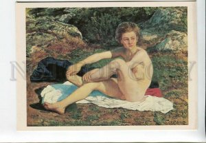 3175823 BOY after Swimming in Sun by IVANOV old Russian PC