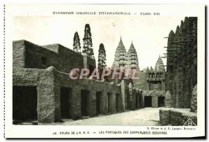 Postcard Old Expostion Coloniale Internationale Paris 1931 Palace of the & # ...