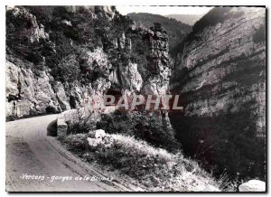 Postcard Modern Vercors gorges of the Bourne