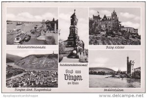 Germany Multi View Gruss aus Bingen 1957 Photo