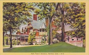 Mark Twains Residence Hartford Connceticut