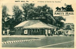 PA - Amity Hall.  Gas Station