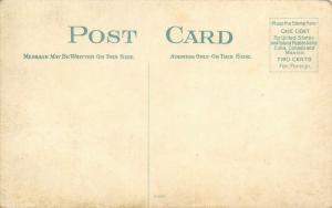 Buffalo New York~Gates Circle Fountain~Men on Steps~1908 Postcard