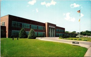 Postcard New York Broome County Johnson City General Electric Company 1960s V113