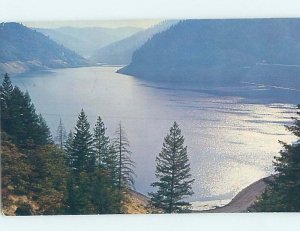 Pre-1980 LAKE SCENE Trinity Lake - Near Redding California CA F3801