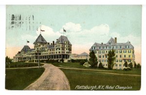 NY - Plattsburgh. Hotel Champlain