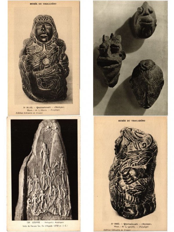 ARCHEOLOGY ART 98 Vintage Postcards (L5701) 