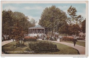 RP: HARROGATE, Yorkshire, England, 1900-1910´s; Crescent Gardens