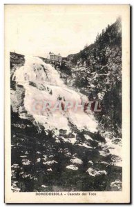 Postcard Old Cascata del Toce Domodossola