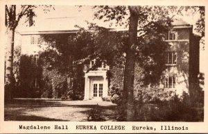 Illinois Eureka Magdalene Hall Eureka College