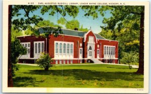 M-51337 Carl Augustus Rudisill Library Lenoir Rhyne College Hickory NC USA