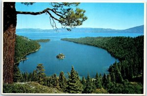 Postcard - Emerald Bay, Lake Tahoe - South Lake Tahoe, California