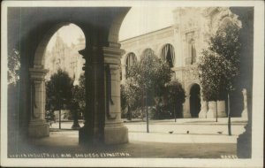 1915 San Diego CA Expo Varied Ind Bldg Oakes Real Photo Postcard