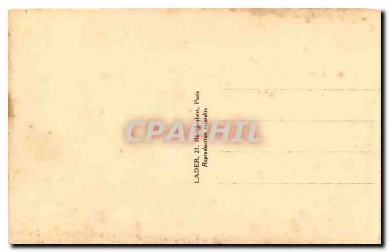 Old Postcard Peris Pont Alexandre III and the Esplanade des Invalides