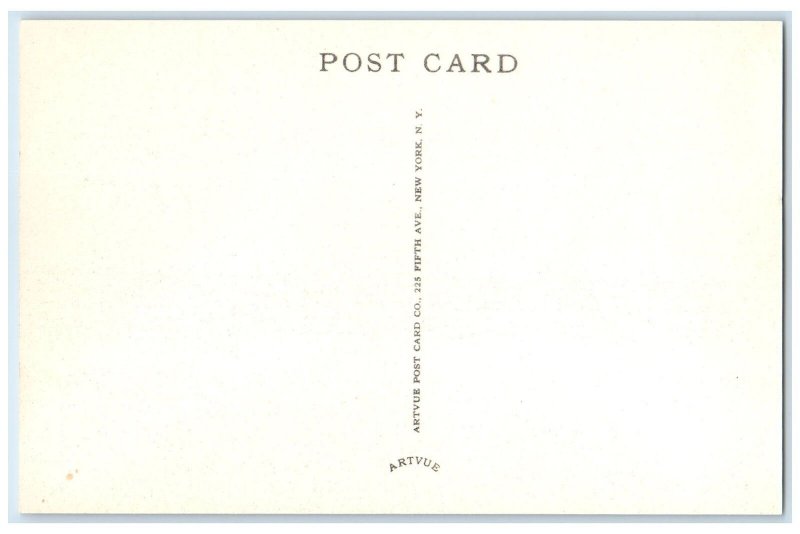 c1920 Liberty Hall Home of Vice President A. Stephens Crawfordville GA Postcard