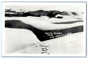 c1960 White Sands Near Exterior View Las Cruces New Mexico NM Vintage Postcard