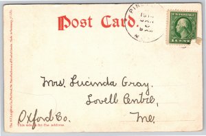 Old Orchard Maine~Old Orchard Ocean Pier~Vintage Postcard