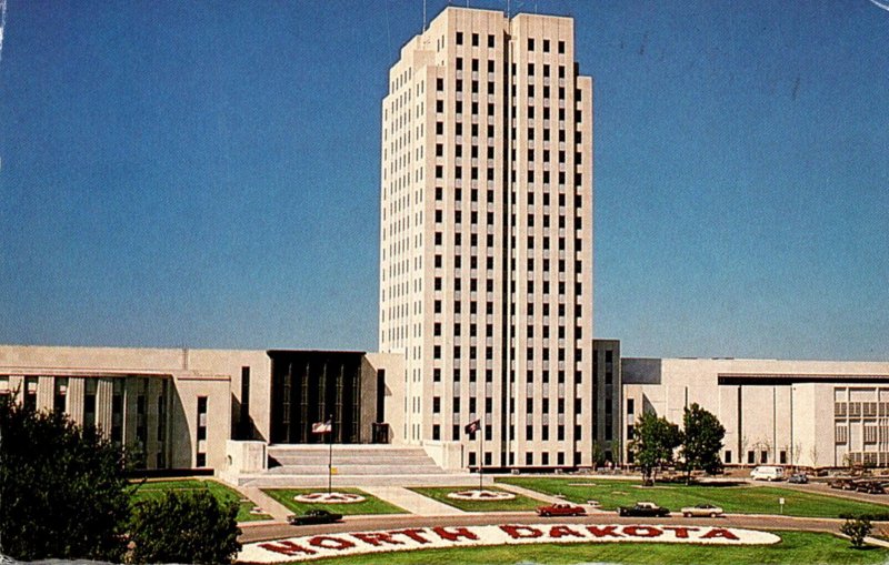 North Dakota Bismarck State Capitol Building 1997