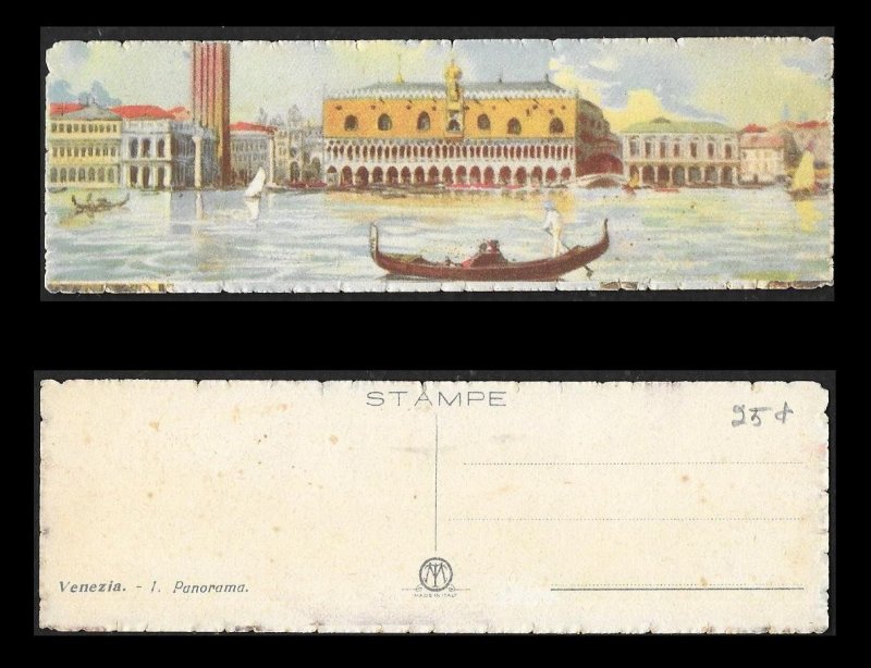 VENICE ITALY (20) Various View cards 1/2 normal size Unused (except one) c1930s