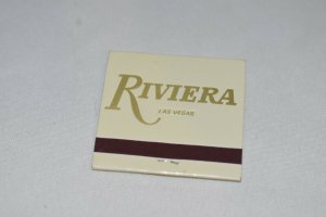 Riviera Las Vegas White 30 Strike Matchbook