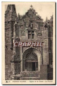 Old Postcard Perros Guirec Church of Clarity Portal