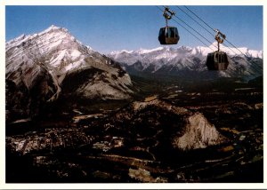 Canada Alberta Banff Sulphur Mountain Gondola Lift