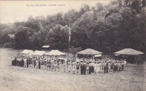 Camp Ohio Flag Raising Ohio Artvue