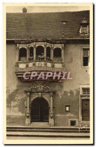 Old Postcard Colmar Old Police House