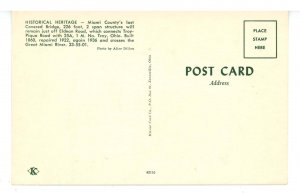 OH - Miami County. Near Eldean Road Covered Bridge