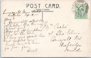 RPPC  CRATHIE, SCOTLAND,  CRATHIE KIRK ( CHURCH)   c1910s  Postcard