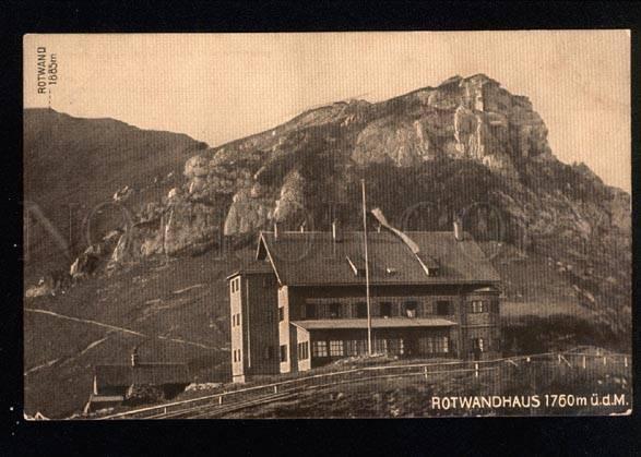 035173 Switzerland Rotwandhaus hotel Vintage PC