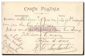 Postcard Ancient Tomb Nantes Carmelite