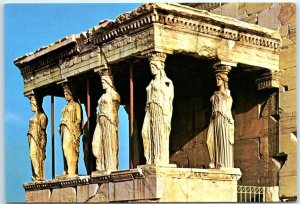 Postcard - The Caryatids - Athens, Greece