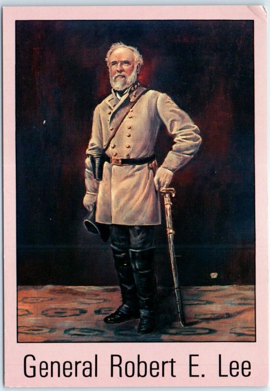 Postcard - General Robert E. Lee, Lincoln Room Museum - Gettysburg, Pennsylvania