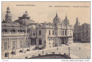 MONTE-CARLO, Facade du Casino, Monaco, 00-10s