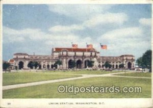 Union Station, Washington DC, District of Columbia, USA Depot Railroad Unused...