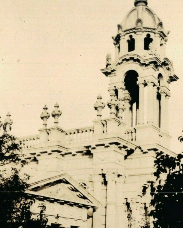 Mexico Pantheon de la Regla Chim Mexico City Vintage RPPC 07.63