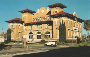 USA Historic City Hall Pensacola Florida Chrome Postcard 04.05