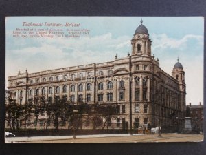 Northern Ireland ANTRIM Technical Institute Belfast c1919 by Valentine's