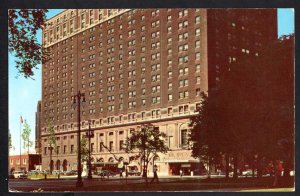 Michigan DETROIT Hotel Statler on Grand Circus Park - Chrome