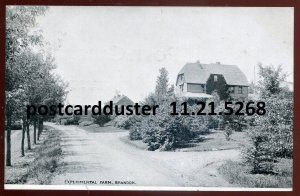 h232 - BRANDON Manitoba Postcard 1910s Experimental Farm