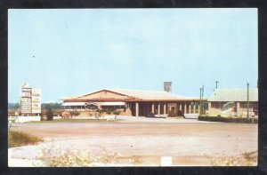 MIAMI OKLAHOMA ROUTE 66 FRONTIER MOTEL VINTAGE ADVERTISING POSTCARD OK…