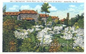 Springtime, Grove Park Inn in Asheville, North Carolina