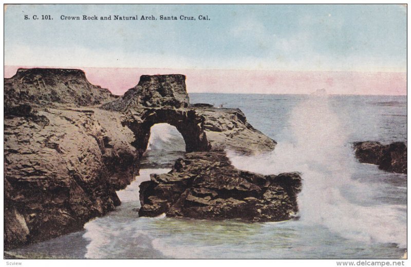 Crown Rock and Natural Arch, Santa Cruz, California, 00-10s