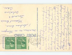 Linen HARBOR SCENE Cape Cod - Hyannis Massachusetts MA hp7835