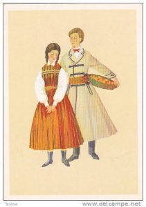 AS: Couple in Polish Costume, Irena Czarnecka, 10-20s
